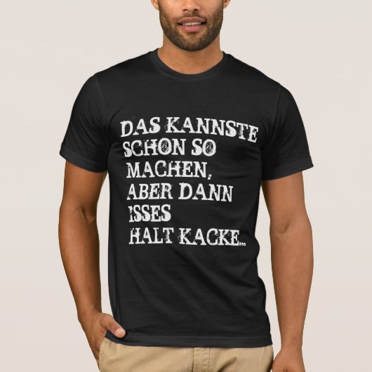 Deutsch T-Shirt (Vorderseite)