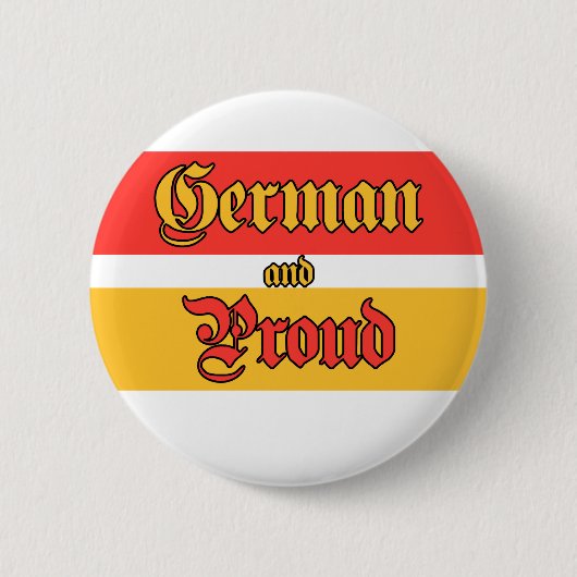 Deutsch und stolz button (Vorderseite)
