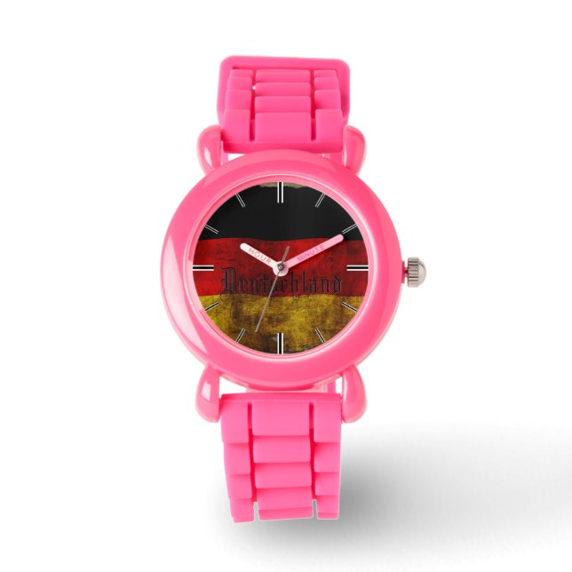 Deutsch - Vintag.. Armbanduhr (Vorderseite)