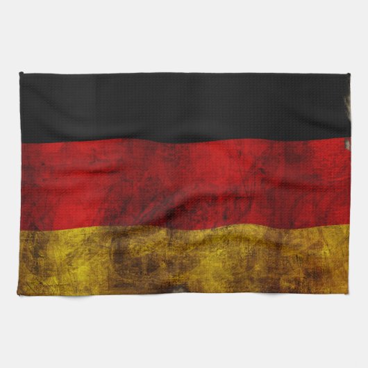 Deutsch - Vintag.. Geschirrtuch (Horizontal)