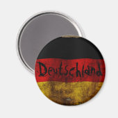 Deutsch - Vintag.. Magnet (Vorderseite/Rückseite)