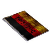 Deutsch - Vintag.. Notizblock (Rechte Seite)