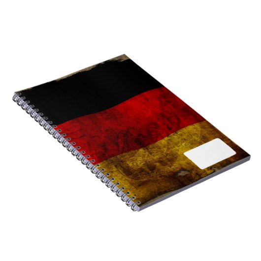 Deutsch - Vintag.. Notizblock (Rechte Seite)