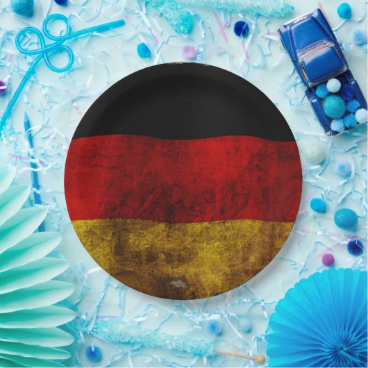 Deutsch - Vintag.. Pappteller (Party)