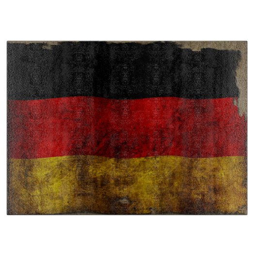 Deutsch - Vintag.. Schneidebrett (Vorderseite)