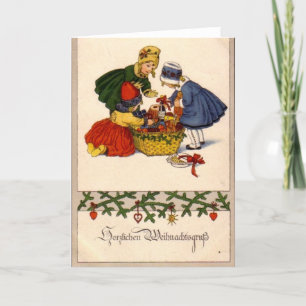 Deutsch, Weihnachten, Xmas, Herzliche Grüße, Feiertagskarte