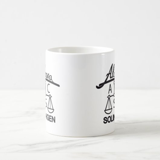 Deutsch ww2 Alcoso Solingen Kaffeetasse (Mittel)