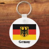 Deutsche Adlerflagge Schlüsselanhänger (Vorderseite)