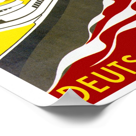 Deutsche Afrika Poster (Ecke)