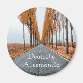Deutsche Alleenstraße Magnet (Vorne)