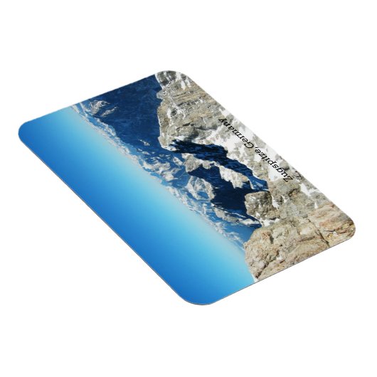 Deutsche Alpen, Zugspitze, Deutschland Magnet (Rechte Seite)