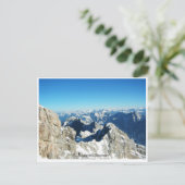 Deutsche Alpen, Zugspitze, Deutschland Postkarte (Stehend Vorderseite)