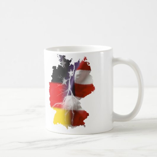 Deutsche amerikanische Einheit Kaffeetasse (Rechts)