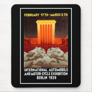 Deutsche Art Deco Auto Show Mousepad