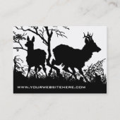 Deutsche Artrotwild des alten Bayerns Visitenkarte (Rückseite)