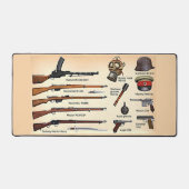 DEUTSCHE AUSRÜSTUNG DES WELTKRIEGES 2 SCHREIBTISCHUNTERLAGE (Vorderseite)