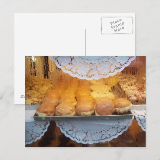 Deutsche Bäckerei Postkarte (Vorne/Hinten)
