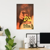 Deutsche Bahn Plakat Sie sind verantwortlich für d (Heimbüro)