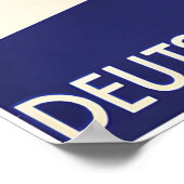 Deutsche Bahn Reiseposter Winterreisen mit Poster (Ecke)