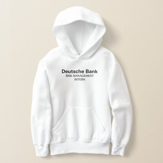 Deutsche Bank Risk Management Intern Boys Hoodie (Ablage )