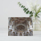 Deutsche barocke Kathedrale Postkarte (Stehend Vorderseite)