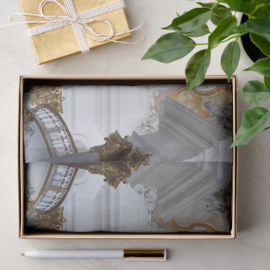 Deutsche barocke Kathedrale Seidenpapier (Geschenk)