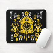 Deutsche Bauernmalerei Kunst Mousepad (Mit Mouse)