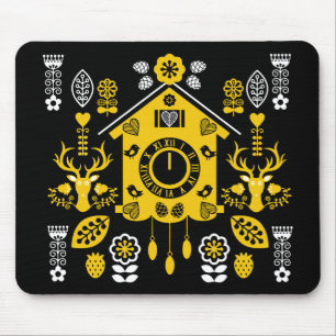 Deutsche Bauernmalerei Kunst Mousepad