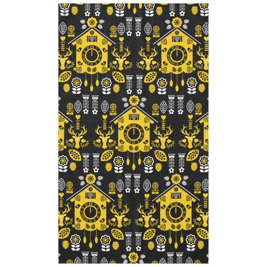 Deutsche Bauernmalerei Kunst Tischdecke (Vorderseite)