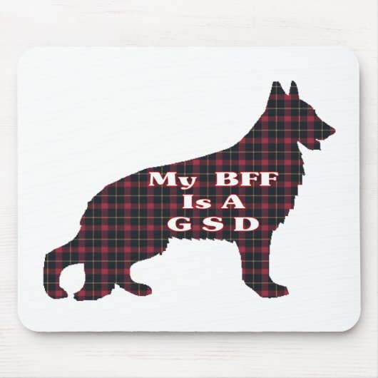 DEUTSCHE BESTE FREUNDIN Geschenke Mousepad (Vorne)