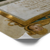 Deutsche Bibel von Luthers Übersetzung, 1561 Poster (Ecke)