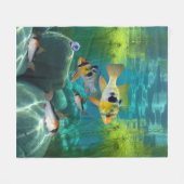 Deutsche Blaue Rams Cichlids Corydoras Aquarium Fi Fleecedecke (Vorderseite (Horizontal))