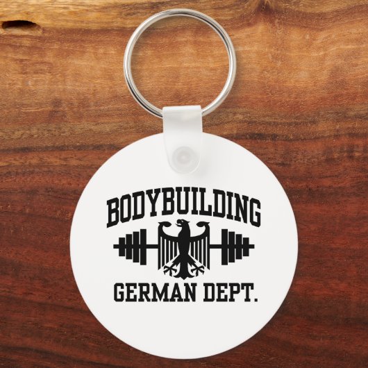 Deutsche Bodybuilding Schlüsselanhänger (Vorderseite)