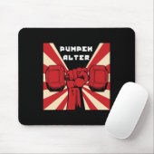 Deutsche Bodybuilding Workout Gym Propaganda Mousepad (Mit Mouse)