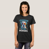 Deutsche Boxer COFFEE AND BOXERS Dog Owner Boxer M T-Shirt (Vorne ganz)
