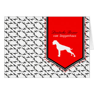 Deutsche Boxer-Dog-Karten