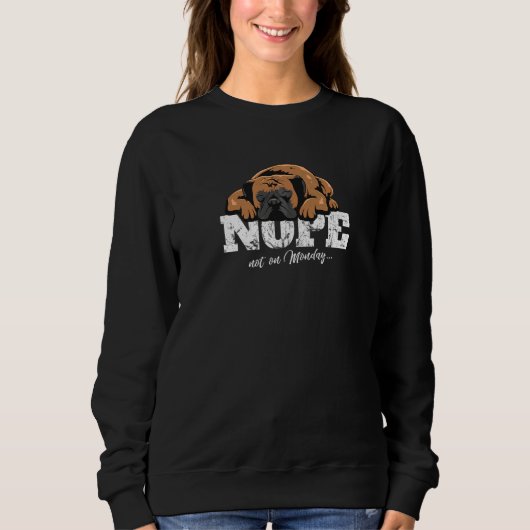 Deutsche Boxer-Hunderasse  10 Sweatshirt (Vorderseite)