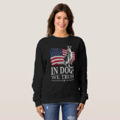 Deutsche Boxer-Hunderasse  26 Sweatshirt (Vorne ganz)