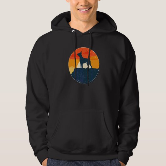Deutsche Boxer-Hunderasse  43 Hoodie (Vorderseite)