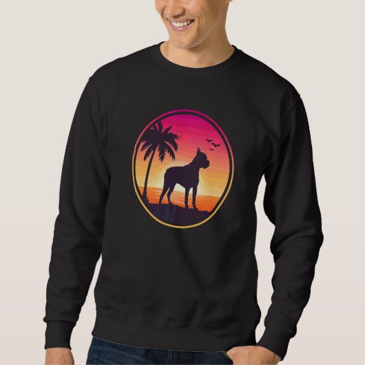 Deutsche Boxer-Hunderasse  45 Sweatshirt (Vorderseite)