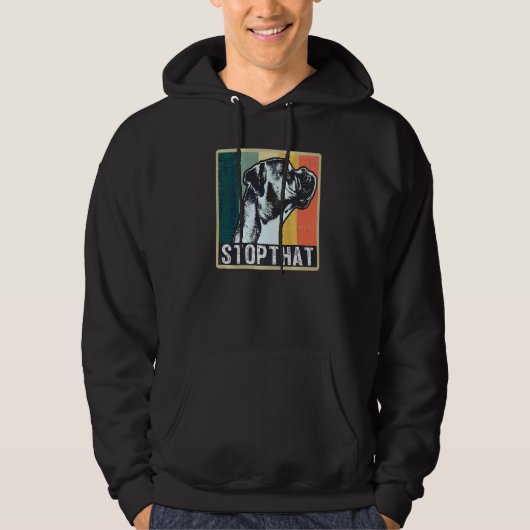 Deutsche Boxer-Hunderasse  5 Hoodie (Vorderseite)
