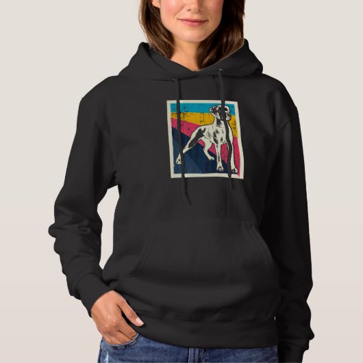 Deutsche Boxer-Hunderasse Hoodie (Vorderseite)