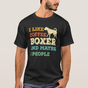 Deutsche Boxerhunde oder Welpenbesitzer - Retro-Li T-Shirt