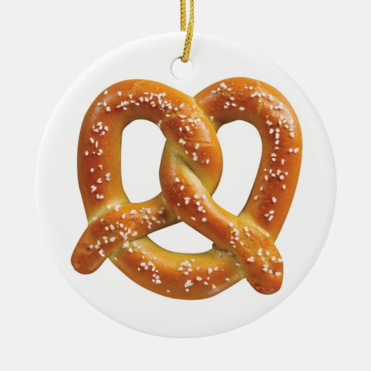 Deutsche Brezel Keramikornament (Vorne)