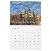 Deutsche Burgen Kalender (Jan 2027)