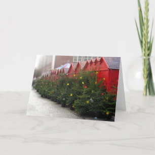 Deutsche Christkindlmarkt-Karte Feiertagskarte