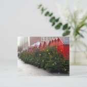 Deutsche Christkindlmarkt Postkarte (Stehend Vorderseite)