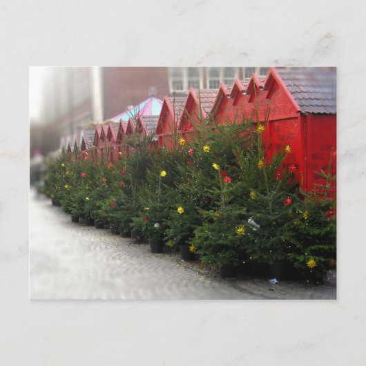 Deutsche Christkindlmarkt Postkarte (Vorderseite)