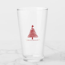 DEUTSCHE CHRISTMAS GLASS CUP