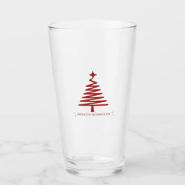 DEUTSCHE CHRISTMAS GLASS CUP GLAS